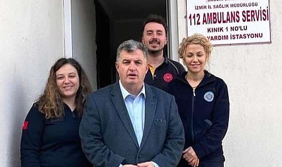 Doktor Başkan Meslektaşlarının Yanında