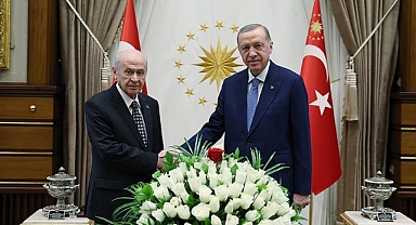 Erdoğan, MHP Lideri Bahçeli'yi kabul etti
