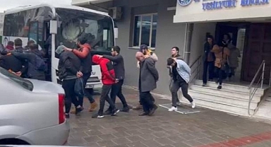 "ev hanımları için ek iş" vaadiyle dolandırıcılığa 15 tutuklama