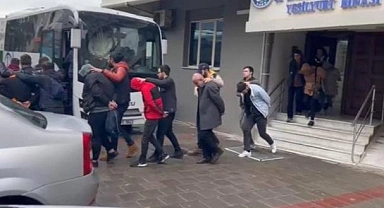 "ev hanımları için ek iş" vaadiyle dolandırıcılığa 15 tutuklama