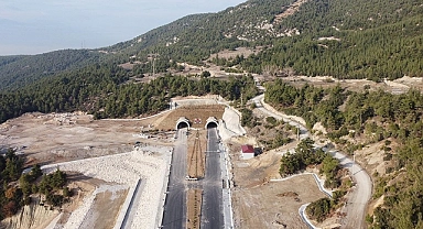 Honaz Tünelleri'nde sona yaklaşıldı