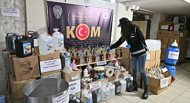 İzmir'de sahte içki operasyonlarında son iki ayda 15 kişi tutuklandı