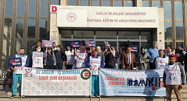 İzmir'de saldırıya uğrayan sağlık çalışanından suç duyurusu