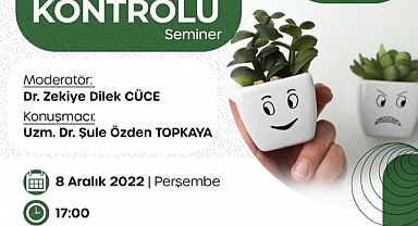 Karşıyaka’da öfke kontrolü semineri