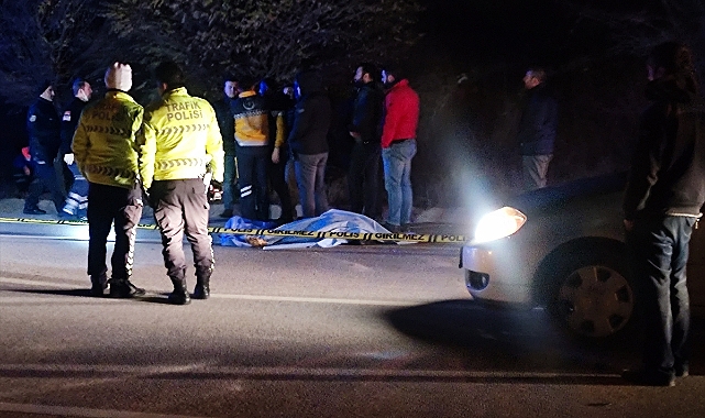 Kütahya'da otomobilin çarptığı kadın öldü