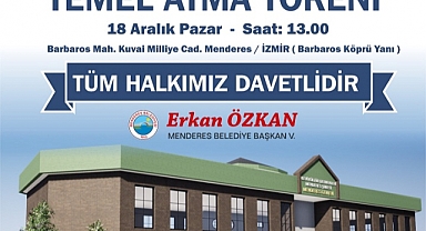 Menderes’te Cemevi’nin temeli atılıyor