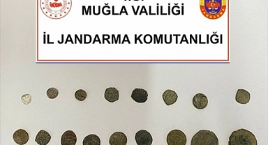 Muğla'da tarihi eserleri satmaya çalışan kişi yakalandı