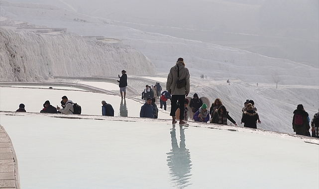 Pamukkale'deki turizmciler yeni yıldan umutlu