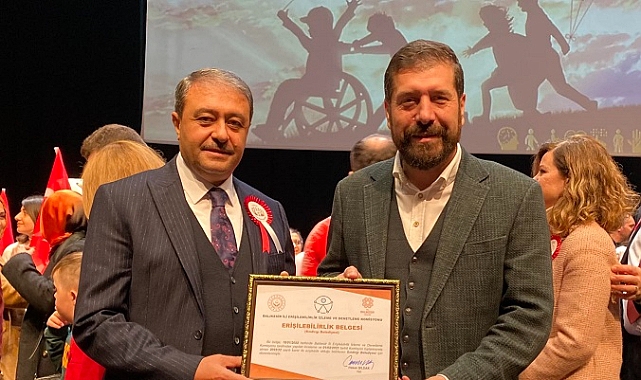 Sındırgı Belediyesine Erişilebilirlik Belgesi