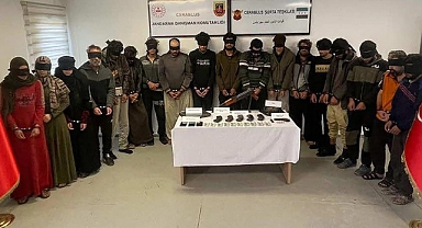 Suriye'nin kuzeyinde DEAŞ ve PKK'lı 18 terörist yakalandı