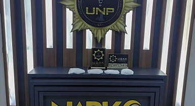 Uşak'ta yolcu otobüsünde uyuşturucu ele geçirildi