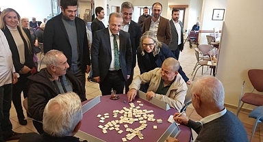 AK Parti İzmir Milletvekilli Çankırı'dan huzurevi ziyareti