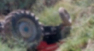Aydın'da devrilen traktörün sürücüsü yaşamını yitirdi