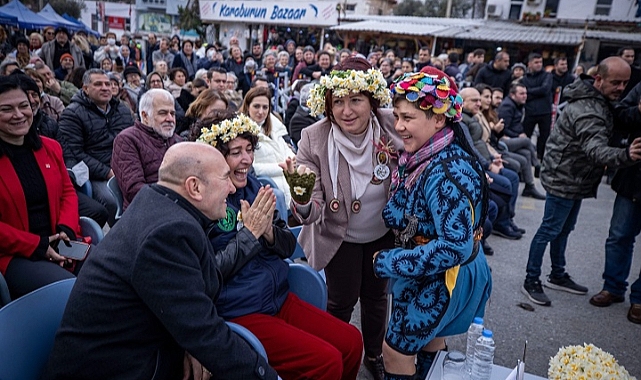 Başkan Soyer 5. Karaburun Nergis Festivali’nde konuştu