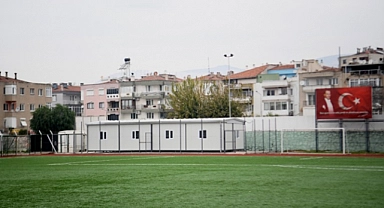 Bornova Şehir Stadı’na yeni soyunma odaları