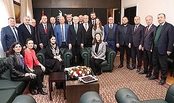 CHP İzmir Balkan Masası'ndan Genel Merkeze Ziyaret