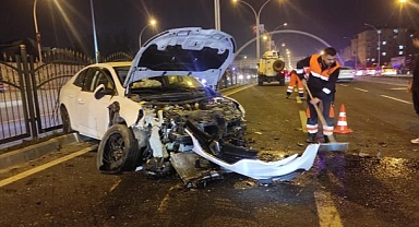 Diyarbakır'da zincirleme kaza: 1 polis memuru öldü