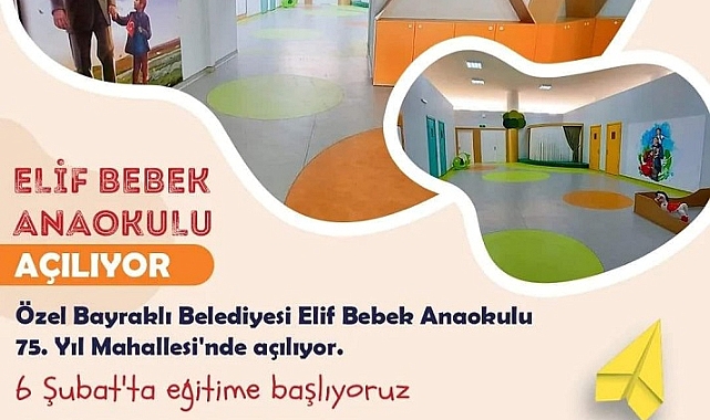 Elif Bebek Anaokulu’na son başvuru 3 Şubat’ta