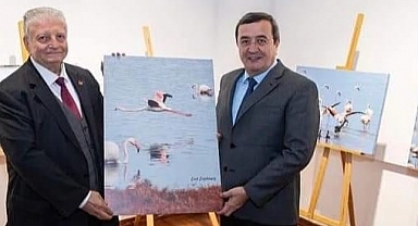 Esat Erçetingöz’den 'Flamingo Adası Sergisi'