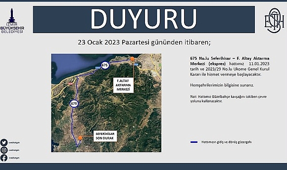 ESHOT’tan üç yeni hat daha