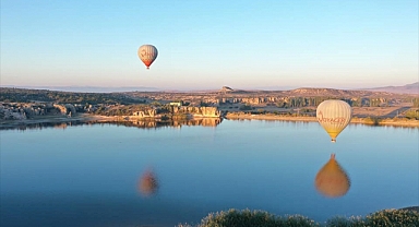 Frig Vadisi balon turlarıyla Kapadokya'nın izinden gidiyor