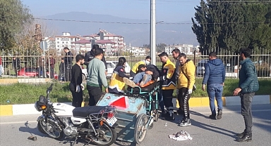 İki motosikletin çarpışması sonucu 1 kişi öldü,