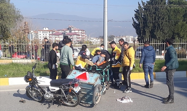 İki motosikletin çarpışması sonucu 1 kişi öldü,