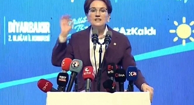 İYİ Parti Genel Başkanı Akşener, Diyarbakır İl Kongresi'nde konuştu: