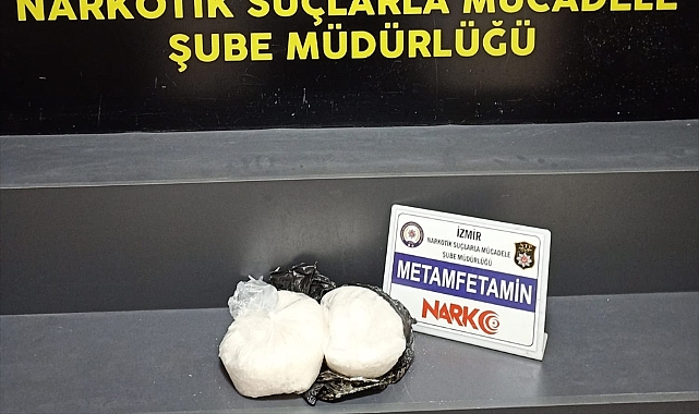 İzmir'de 2 kilogram uyuşturucuyla yakalanan kişi tutuklandı