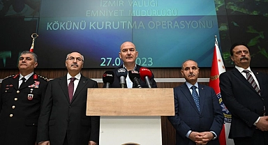 İzmir'de kökünü kurutma operasyonu