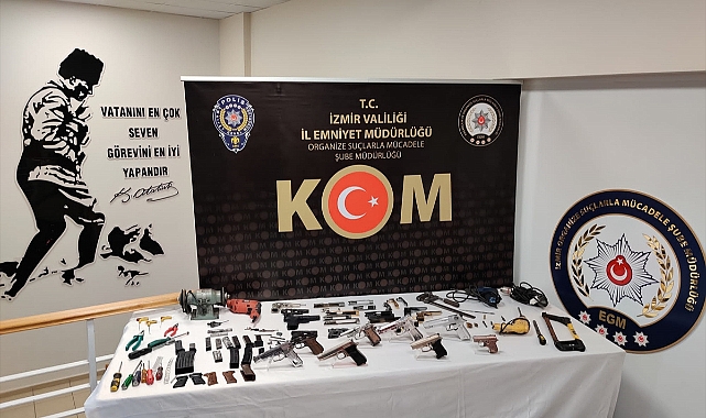 İzmir'de silah ticareti yapan şüpheli yakalandı