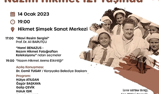 Karşıyaka Nazım Hikmet’i Anıyor