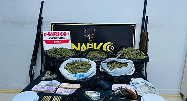Kiraz'daki uyuşturucu operasyonunda 2 kişi yakalandı