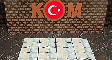 Kütahya'da piyasaya sahte para sürdüğü iddia edilen şüpheli yakalandı