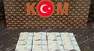 Kütahya'da piyasaya sahte para sürdüğü iddia edilen şüpheli yakalandı