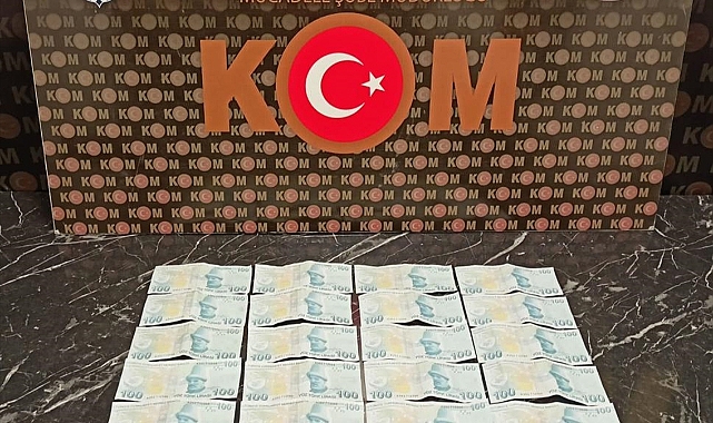 Kütahya'da piyasaya sahte para sürdüğü iddia edilen şüpheli yakalandı