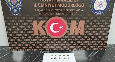 Kütahya'da tefecilik operasyonunda bir şüpheli yakalandı