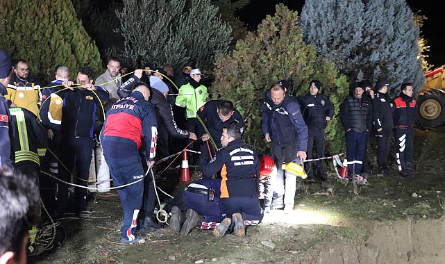 Kuyuya düşen baba ve oğlunun cansız bedenine ulaşıldı