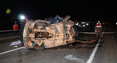 Manisa'da trafik kazası 2 kişi öldü