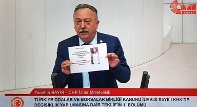 Mecliste Erdal Bakkallı Gönderme