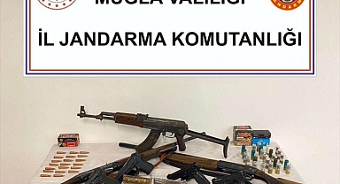 Muğla'da silah kaçakçılığı operasyonu