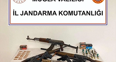 Muğla'da silah kaçakçılığı operasyonu