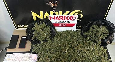 Ödemiş'teki uyuşturucu operasyonunda iki şüpheli yakalandı