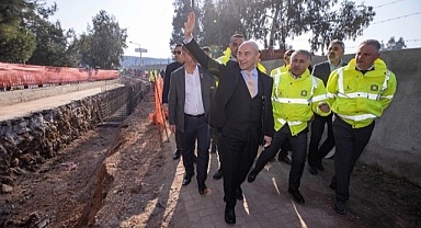 Soyer yağmur suyu ayrıştırma çalışmalarını inceledi