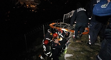 Uçuruma yuvarlanan otomobildeki asteğmen hayatını kaybetti