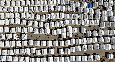 70 bin 818 AFAD aile yaşam çadırının kurulumu tamamlandı