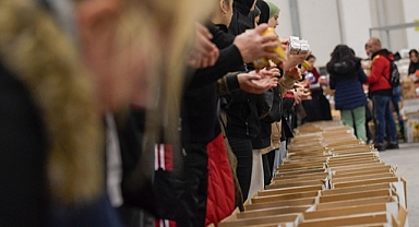Afet bölgesi için destek 54 milyon lirayı aştı