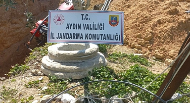 Aydın'da kaçak kazı yapan 5 kişi gözaltına alındı