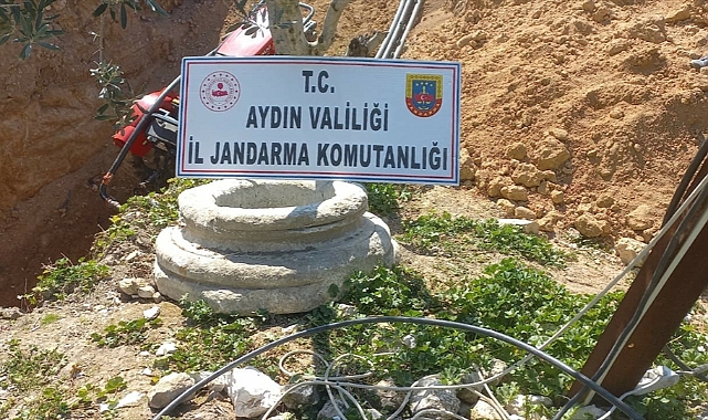 Aydın'da kaçak kazı yapan 5 kişi gözaltına alındı