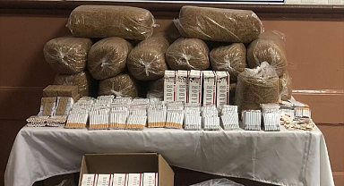 Aydın'da kaçak sigara ele geçirildi